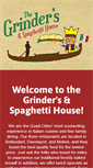 Mobile Screenshot of grindersspaghettihouse.com